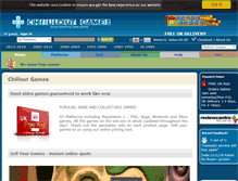 Tablet Screenshot of chilloutgames.co.uk